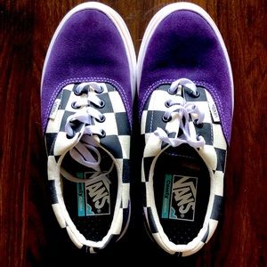 Womens UA Super ComfyCush Old Skool Purple Velvet / Classic White Vans